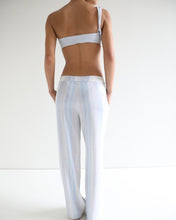 Load image into Gallery viewer, Straight Low Waist Pants Bottom - Marbled Stripes