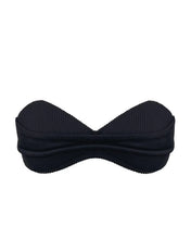 Load image into Gallery viewer, Vertex Bikini Top - Ribbed Black