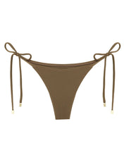 Load image into Gallery viewer, Triangle Bikini Bottom - Brown