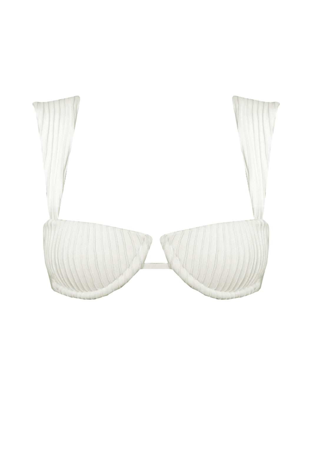 Nervura Structured Top - Off-White