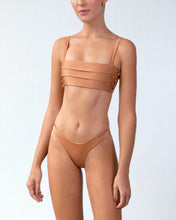 Load image into Gallery viewer, Thomas Buttons Bikini Top - Almond