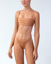 Load image into Gallery viewer, Thomas Buttons Bikini Top - Almond