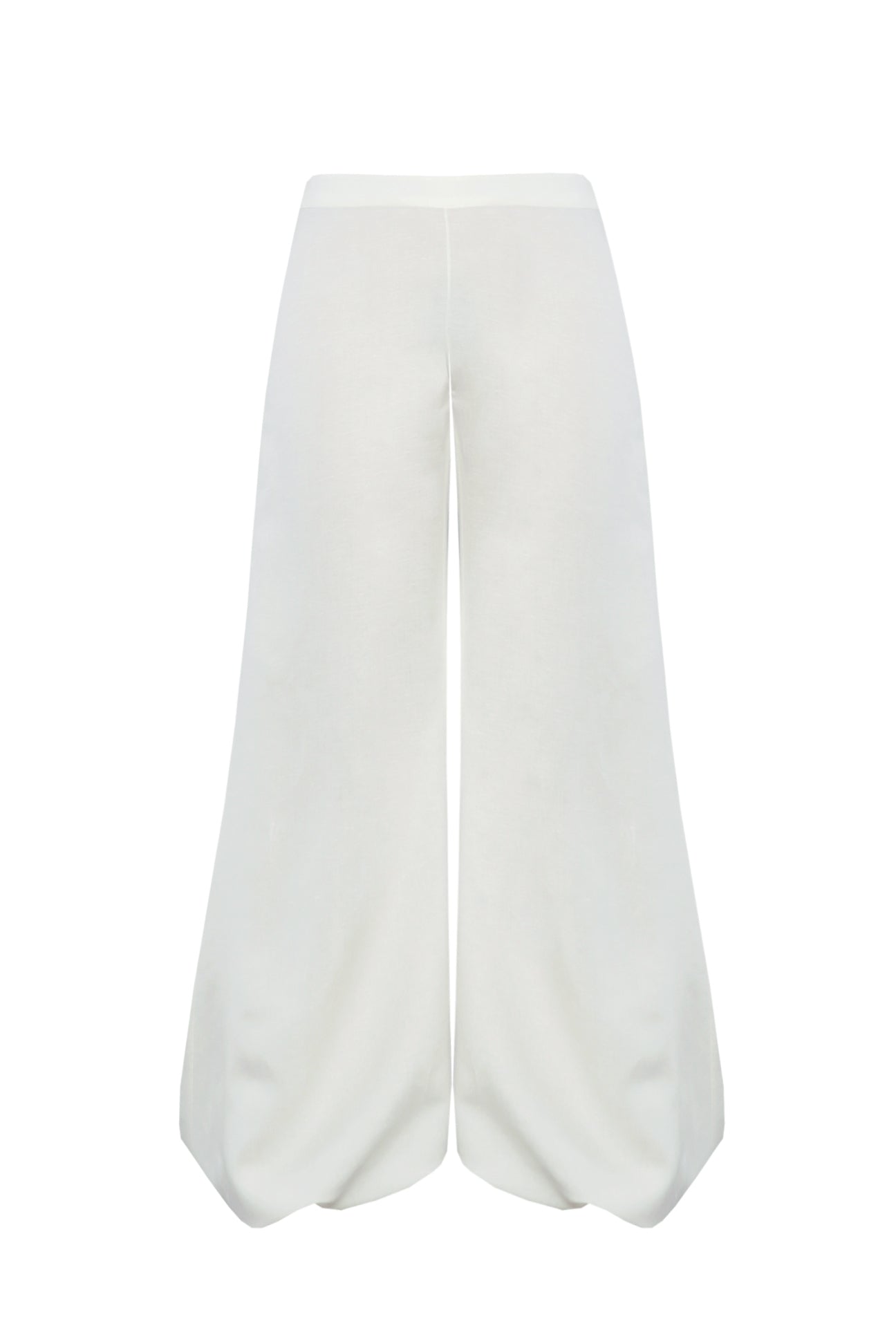 Balloon Pants Bottom – Off-white Linen – Ostra Internacional