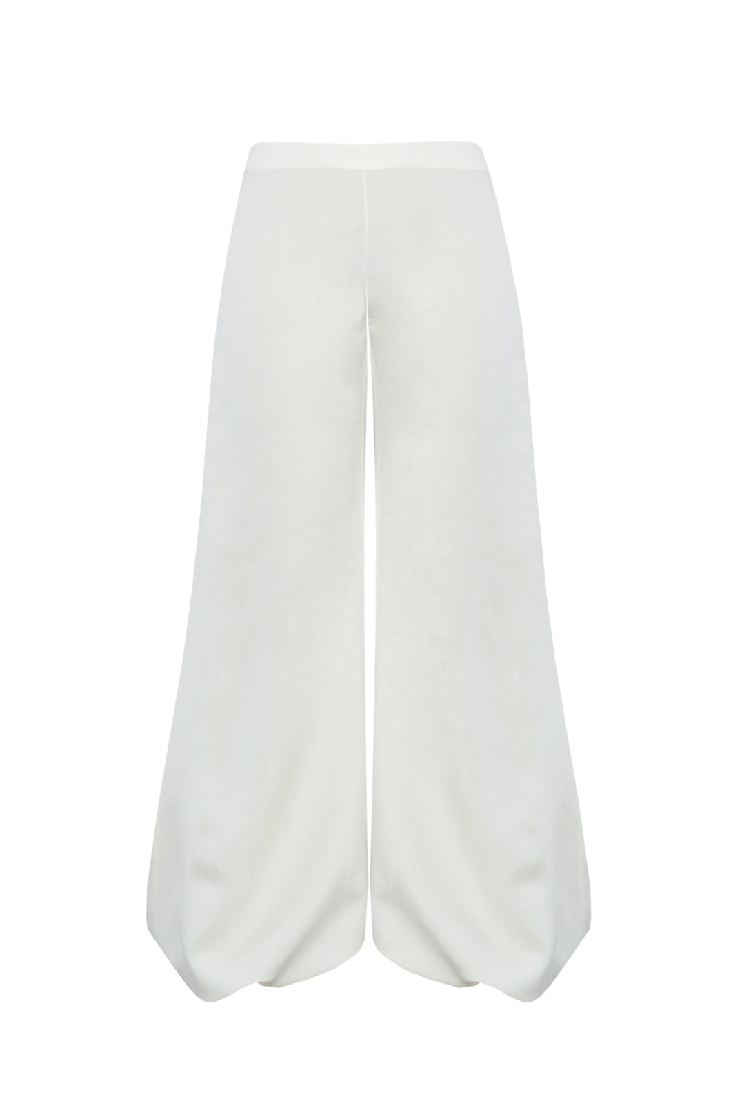 Balloon Pants Bottom – Off-white Linen – Ostra Internacional