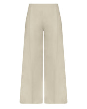 Load image into Gallery viewer, Pleated Pants Bottom - Natural Linen