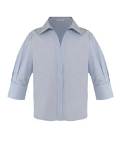 Load image into Gallery viewer, 3/4 Sleeve Shirt - Light Blue
