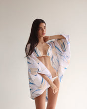 Load image into Gallery viewer, Triangle With Loops Bikini Top - Colorful Sails