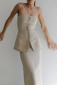 Tailoring TQC Top - Natural Linen