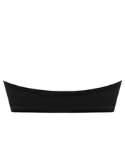Load image into Gallery viewer, Loop Flap Straight Bikini Top - Black