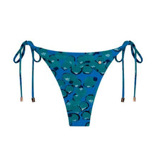 Load image into Gallery viewer, Triangle Bikini Bottom - Blue / Blue Shell