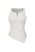 Load image into Gallery viewer, Cutout Bar Blouse Top - White