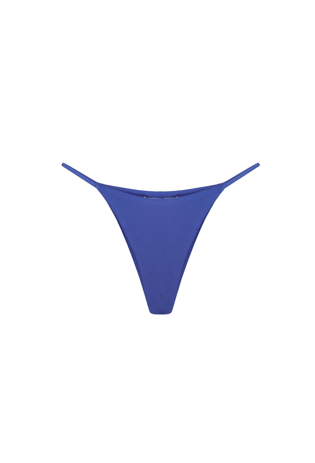 Triangle With Fixed Strap Bikini Bottom - Blue