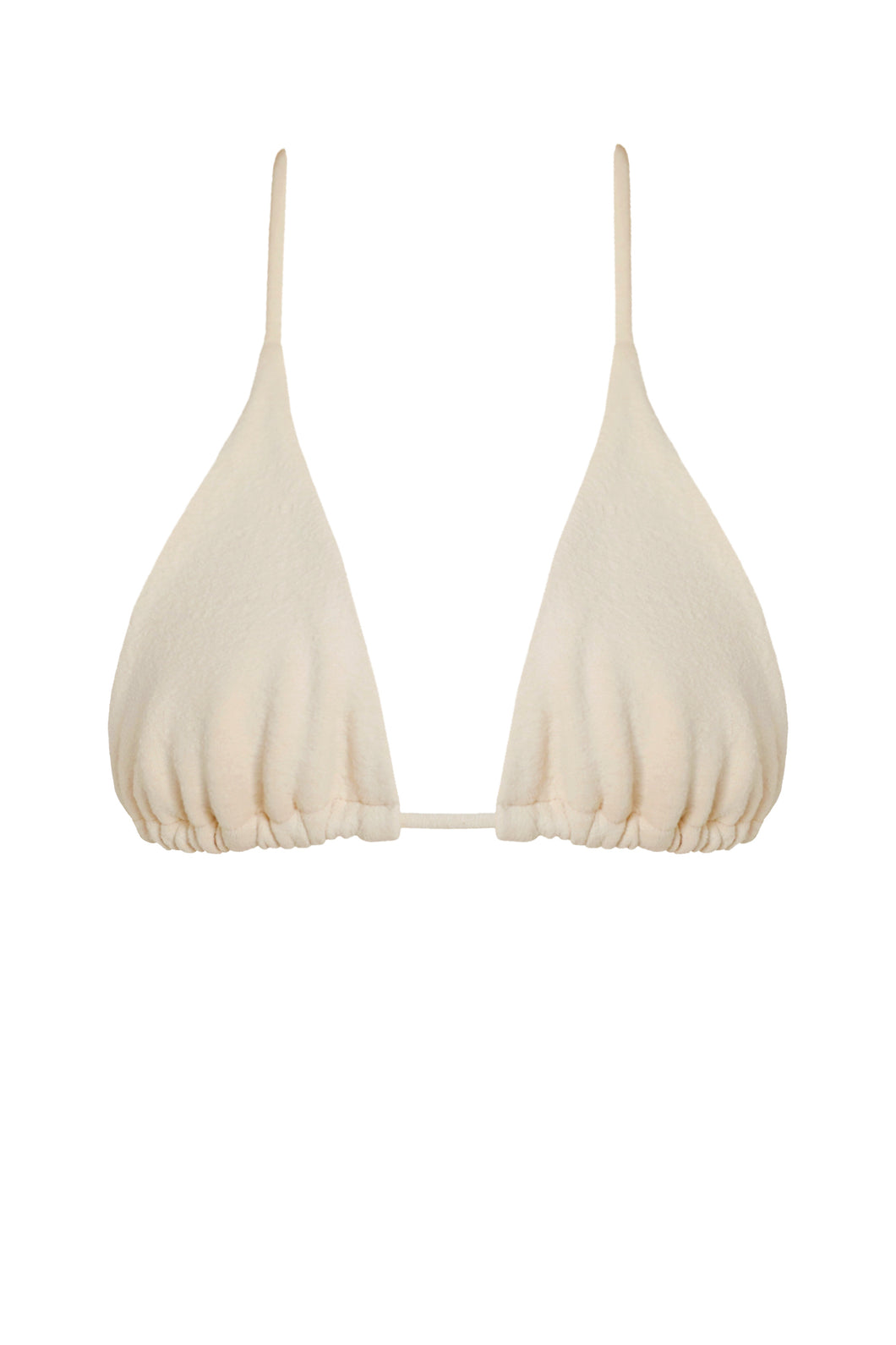Triangle Bikini Top - Creamy