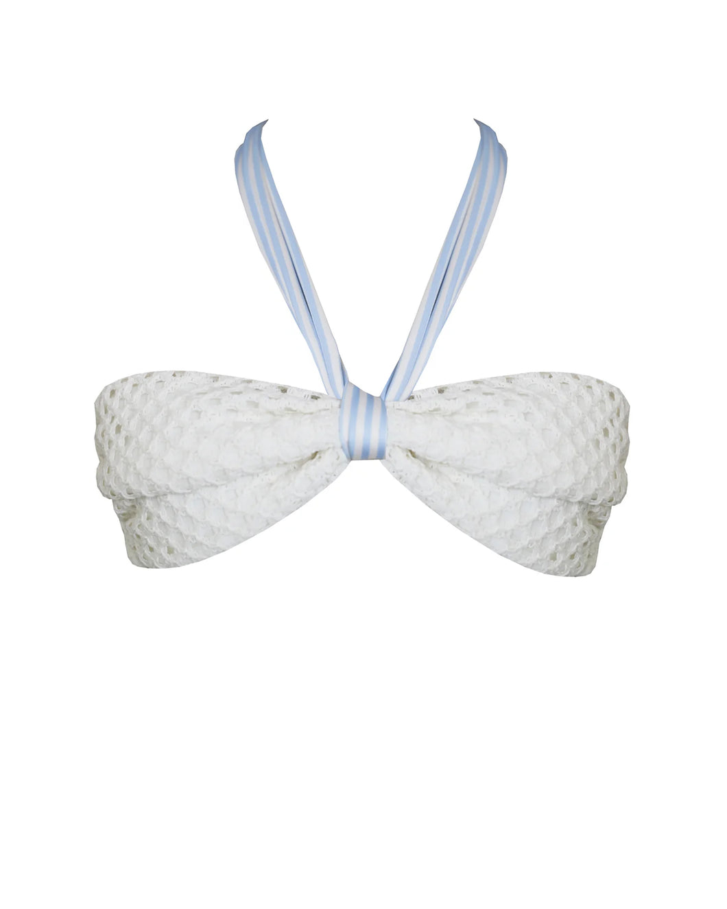 Bikini Top - Off-White Crochet