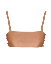 Load image into Gallery viewer, Thomas Buttons Bikini Top - Almond