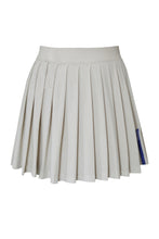 Load image into Gallery viewer, Pleated Skirt with Fixed Shorts Bottom - Natural