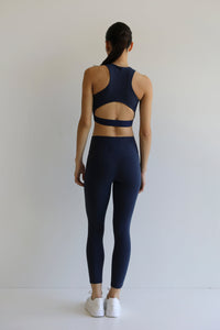 Leggings Pants Bottom - Navy Blue