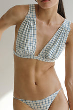 Load image into Gallery viewer, Maxi Bikini Top -  Blue Chain