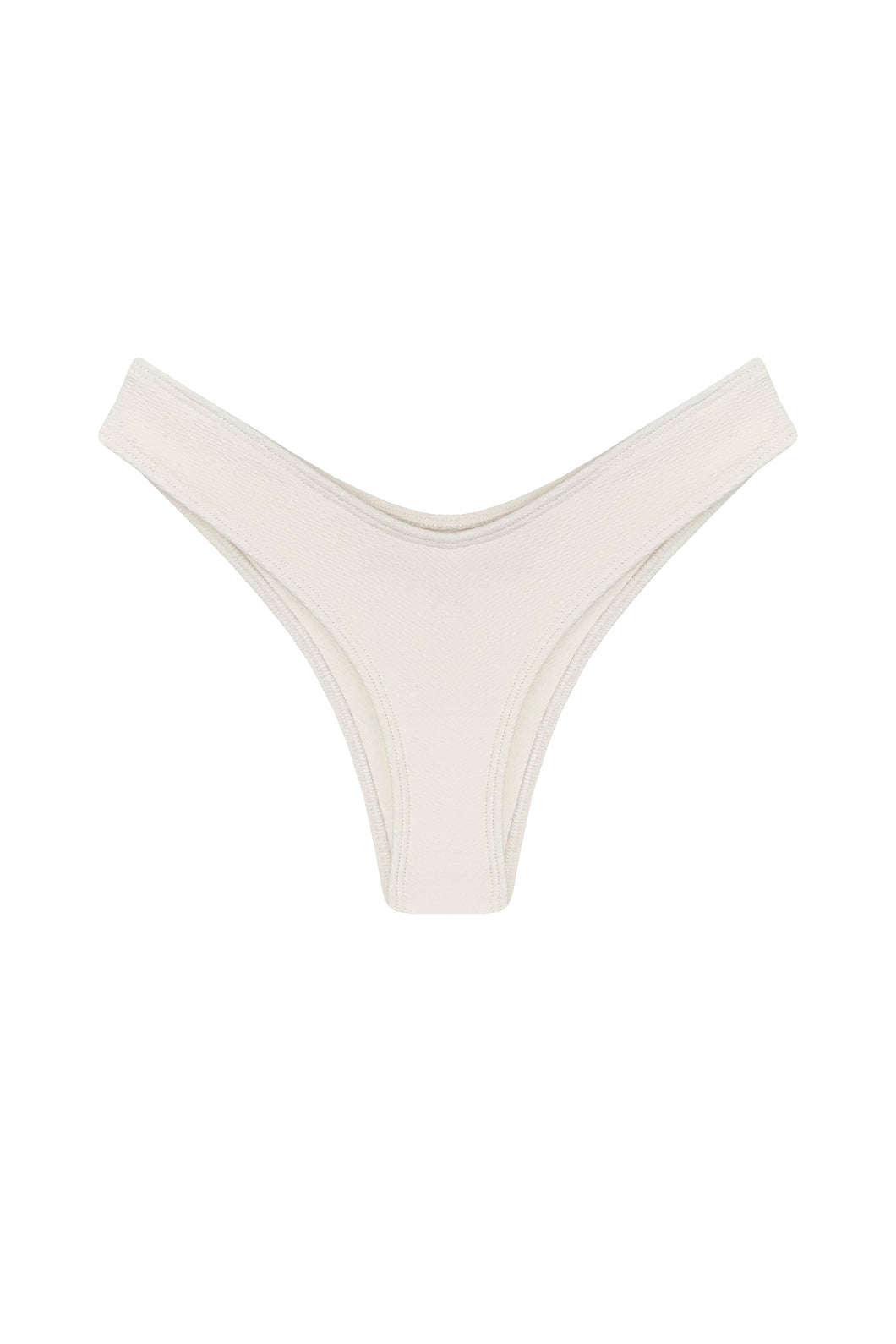 Hang Glider Bikini Bottom - Off-White Texture