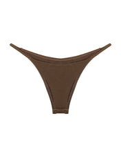 Load image into Gallery viewer, Triangle With Fixed Strap Bikini Bottom - Brown