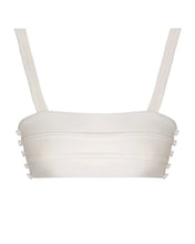 Load image into Gallery viewer, Thomas Buttons Bikini Top - Off-White