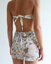 Load image into Gallery viewer, Ruched Mini Pareo Bottom - White Floral