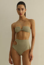 Load image into Gallery viewer, Nervura TQC Bikini Top - Khaki Green