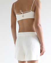 Load image into Gallery viewer, Skort Bottom - Off-White Linen