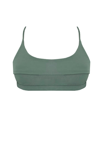 Strap Top - Eco Green