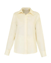 Load image into Gallery viewer, Tailoring Shirt Top - Creamy Linen