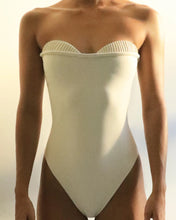 Load image into Gallery viewer, Nervura Vertex Swimsuit - Off-White