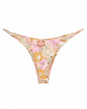Load image into Gallery viewer, Triangle With Fixed Strap Bikini Bottom - Vintage Floral Crepe
