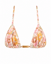 Load image into Gallery viewer, Triangle Bikini Top - Vintage Floral Crepe