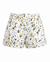 Load image into Gallery viewer, Straight Mini Shorts Bottom - White Floral