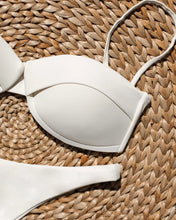 Load image into Gallery viewer, Half Cup Bikini Top - Off-White