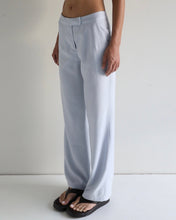 Load image into Gallery viewer, Straight Low Waist Pants Bottom - Light Blue