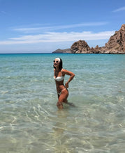Load image into Gallery viewer, Triangle With Fixed Strap Bikini Bottom - Ice