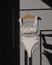 Load image into Gallery viewer, Slit Hang Glinder Bikini Bottom - Off-White