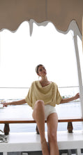 Load image into Gallery viewer, Draped Neck Button Shirt Top - Walnut