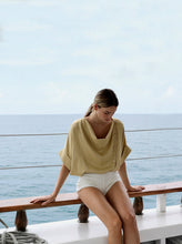 Load image into Gallery viewer, Mini Short Bottom - Off-White Crepe