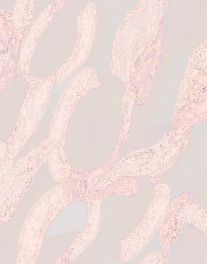 Scarf - Abstract Pink Print