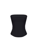 Load image into Gallery viewer, Strapless Mesh Corset Top - Black