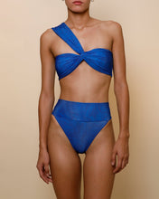 Load image into Gallery viewer, Hang Glider Maxi Bikini Bottom  - Blue Waves