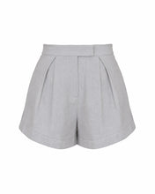 Load image into Gallery viewer, Pleated Shorts Bottom -  Ice Linen