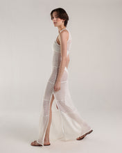 Load image into Gallery viewer, Crochet Straight Slits Cover-Up - Off-White