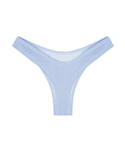 Load image into Gallery viewer, Hang Glider Bikini Bottom - Haze Blue Crochet