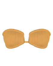 Load image into Gallery viewer, Underwire Square Ribbed Bikini Top - Mango