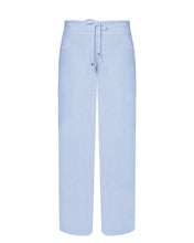 Load image into Gallery viewer, Crochet Waist Pants Bottom - Haze Blue Crochet