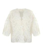 Load image into Gallery viewer, Localized Lace Shirt - Off-White Lace