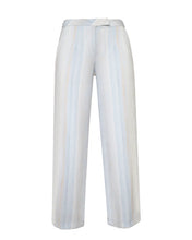 Load image into Gallery viewer, Straight Low Waist Pants Bottom - Marbled Stripes